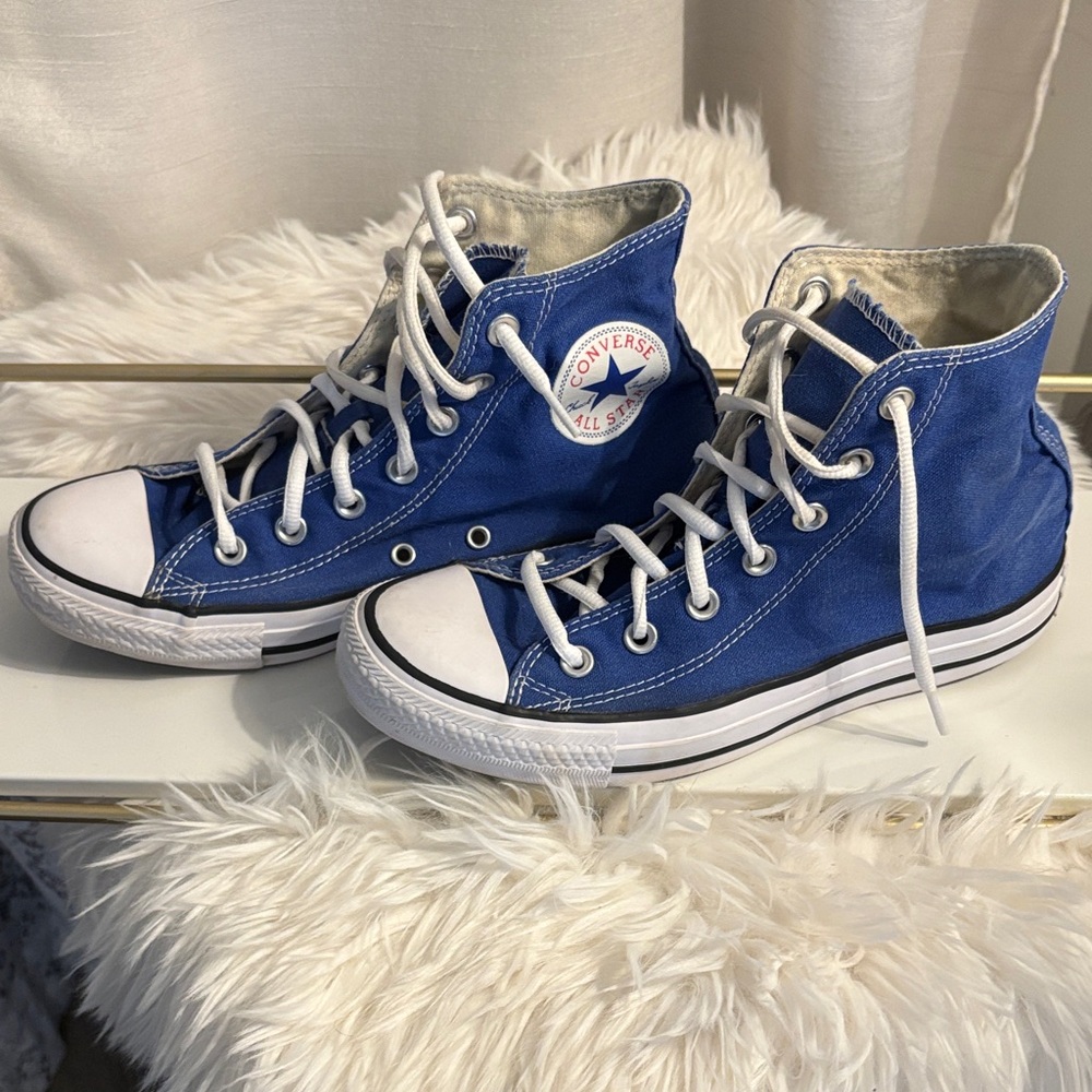 Converse Blue High-Top Sneakers